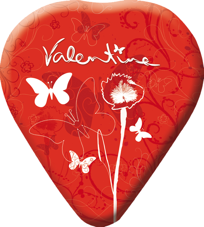 Geschenkherz Valentine - 12 cm