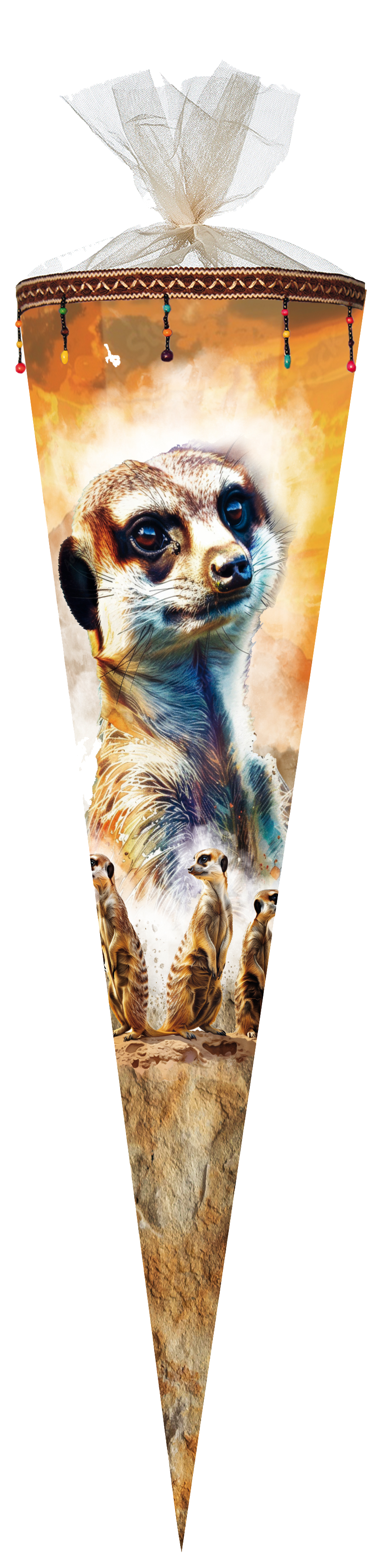 Schultüte Erdmännchen
