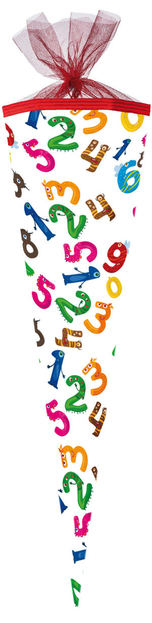 Schultüte Zahlenmonster