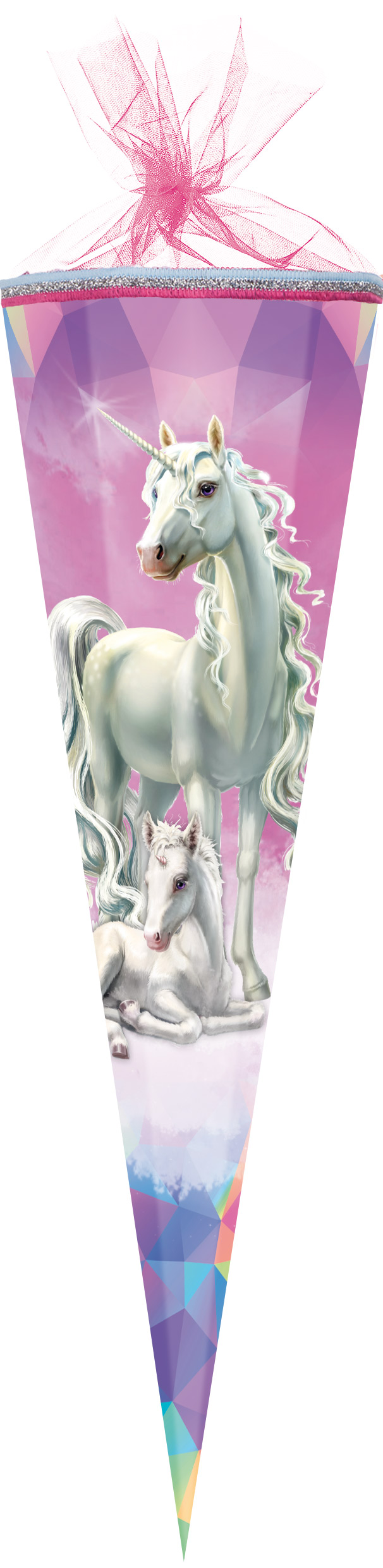 Schultüte Einhorn Märchenwald