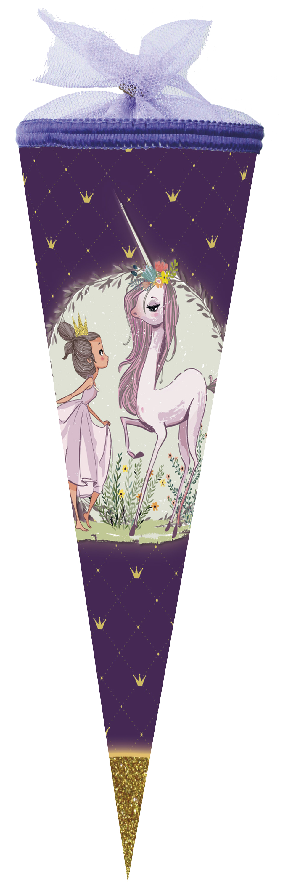 Schultüte Einhorn - Prinzessin