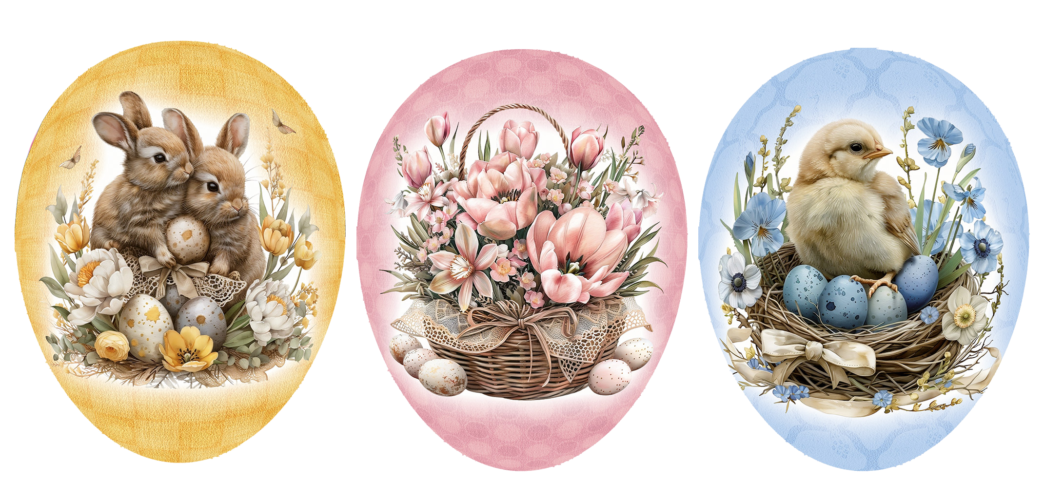Farben des Frühlings - 3er Set