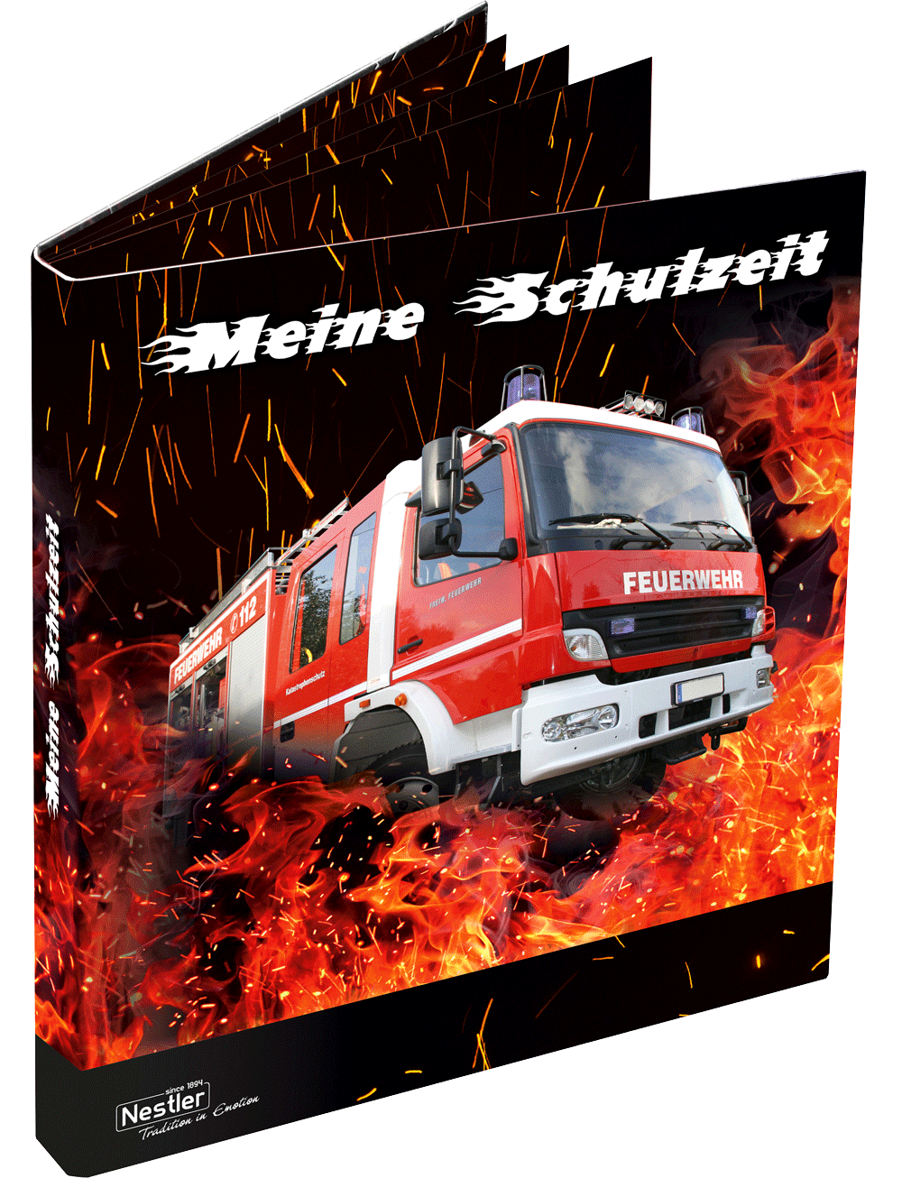 Zeugnismappe - Feuerwehr