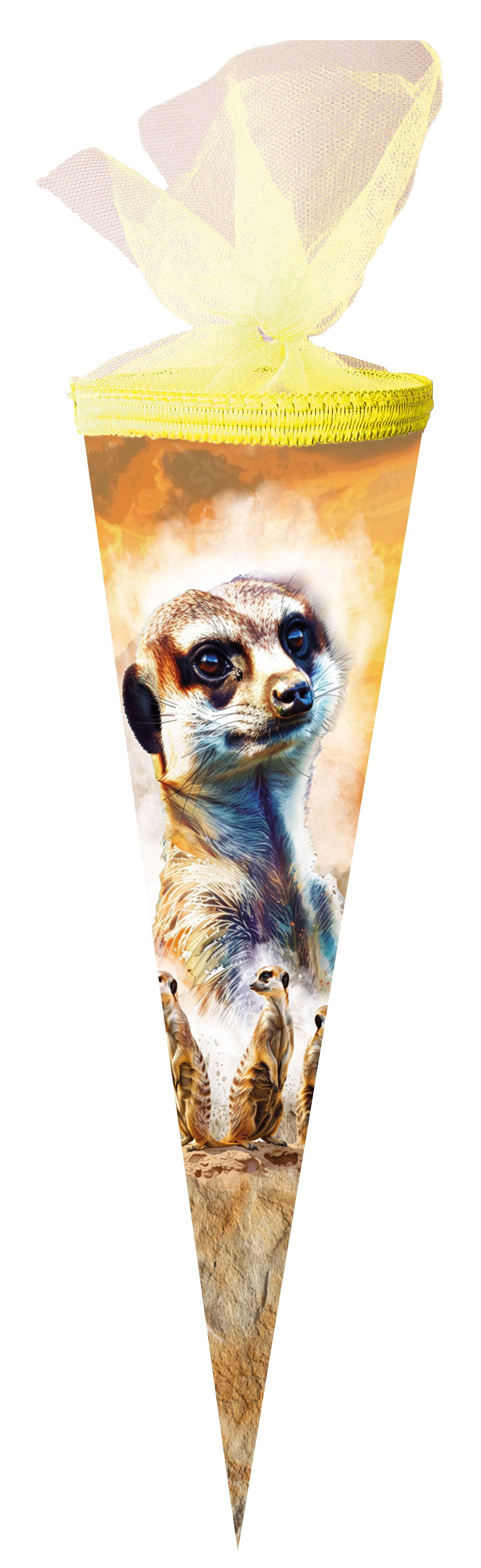 Schultüte Erdmännchen