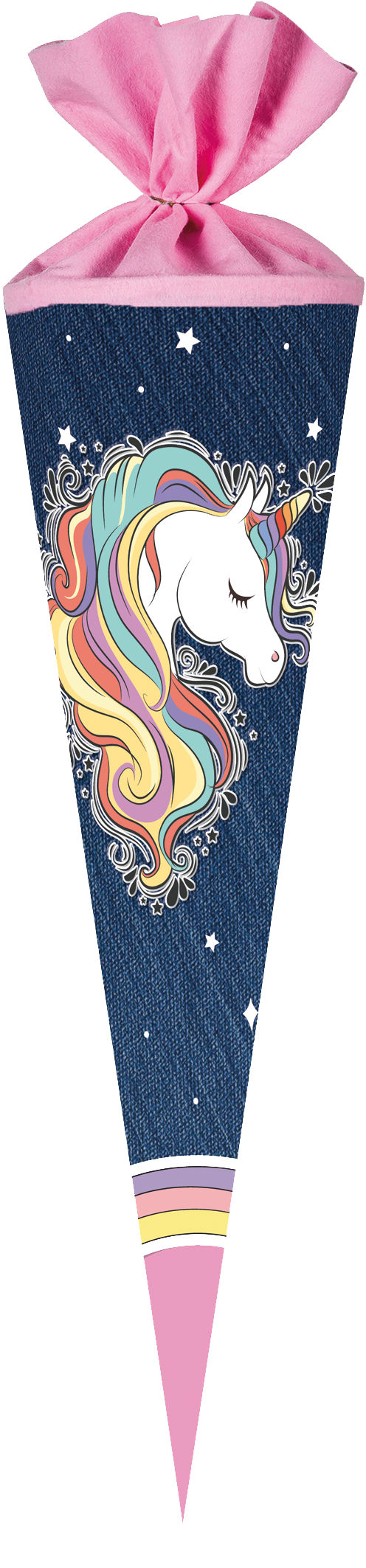 Schultüte Regenbogen Mähne