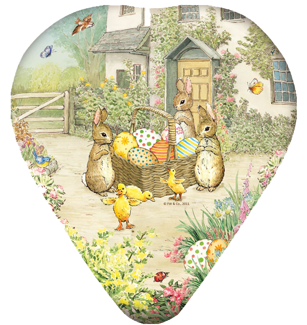 Geschenkherz Beatrix Potter - 12 cm