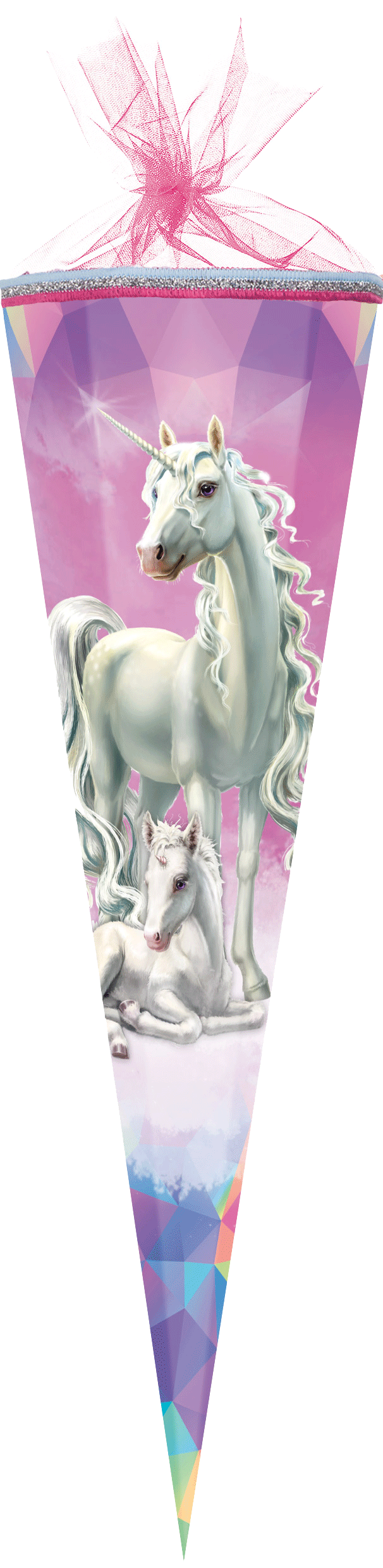 Schultüte Einhorn Märchenwald