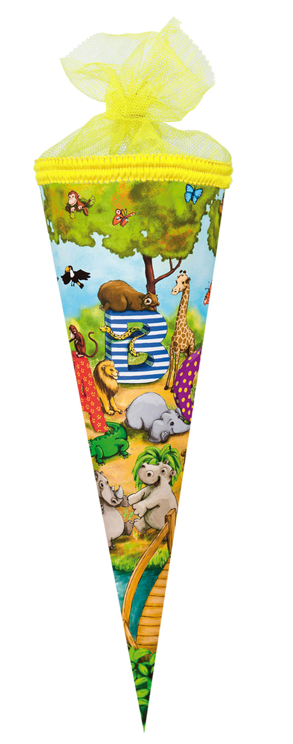 Schultüte Tier ABC