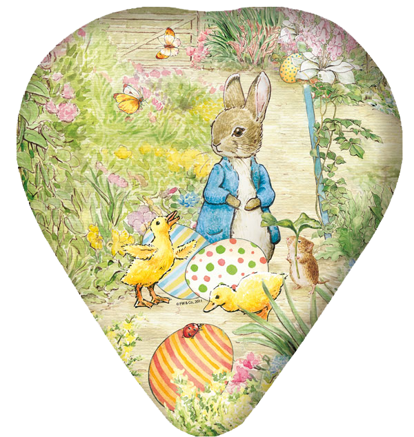 Geschenkherz Beatrix Potter - 12 cm