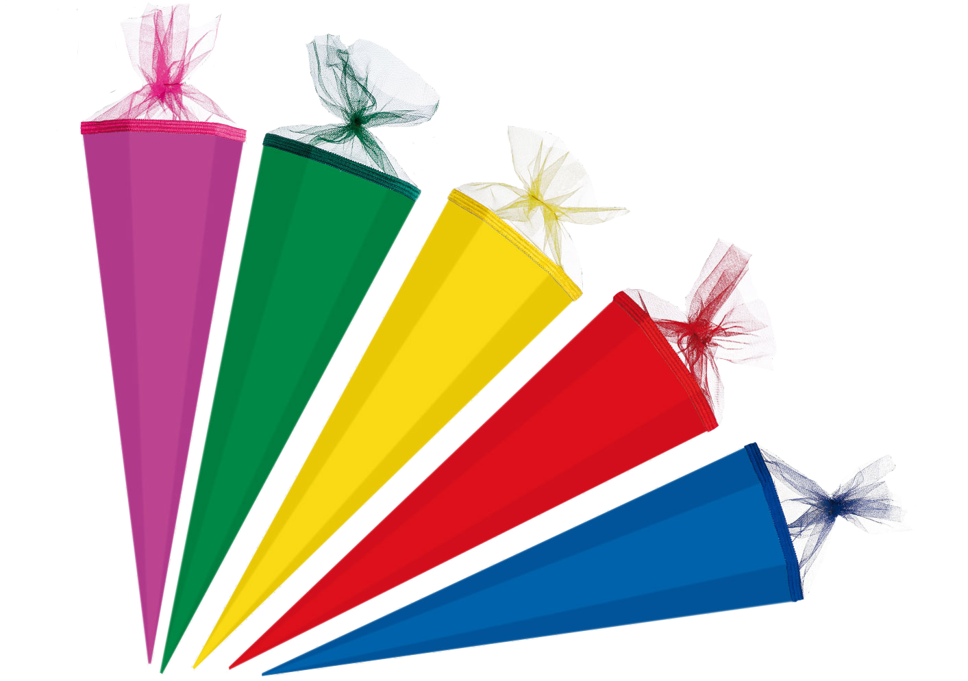 Basteltüten bunt