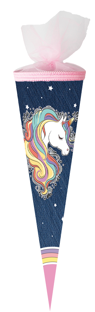 Schultüte Regenbogen Mähne