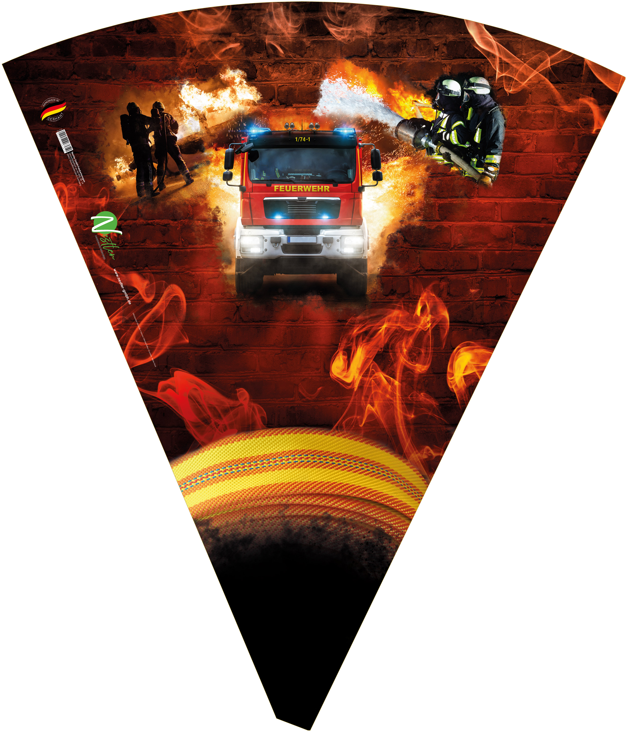 Schultüte Flammenheld
