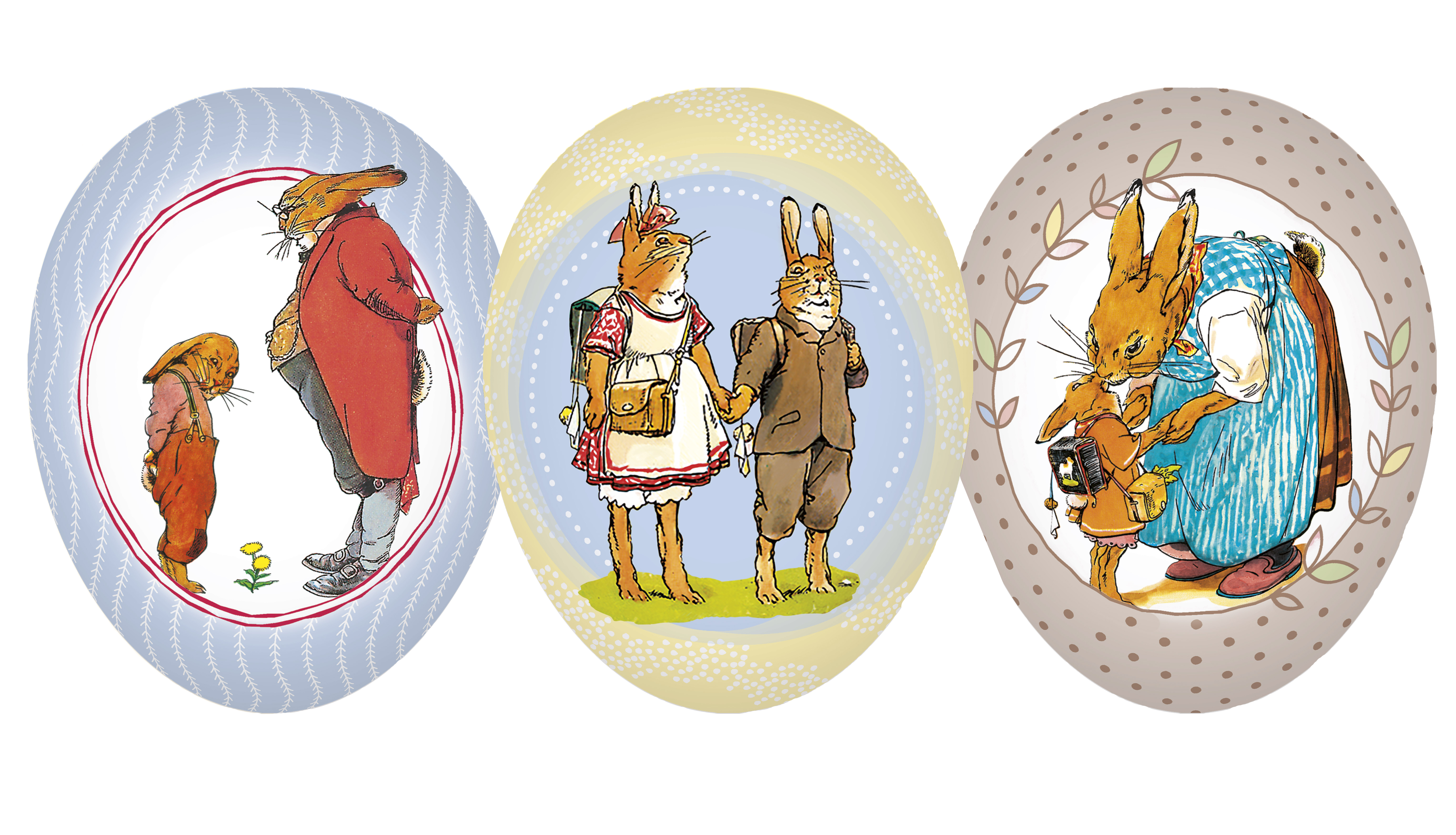 "Die Häschenschule" - 3er Set