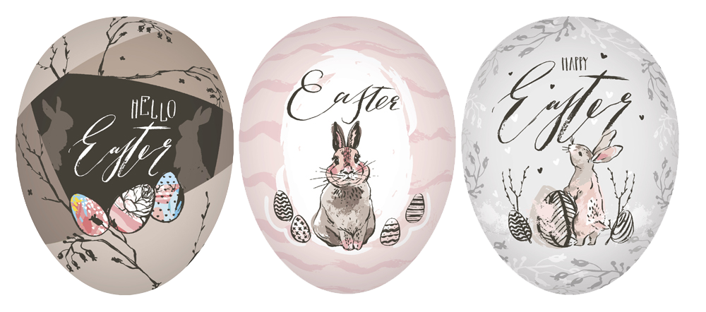 Happy Easter II - 3er Set