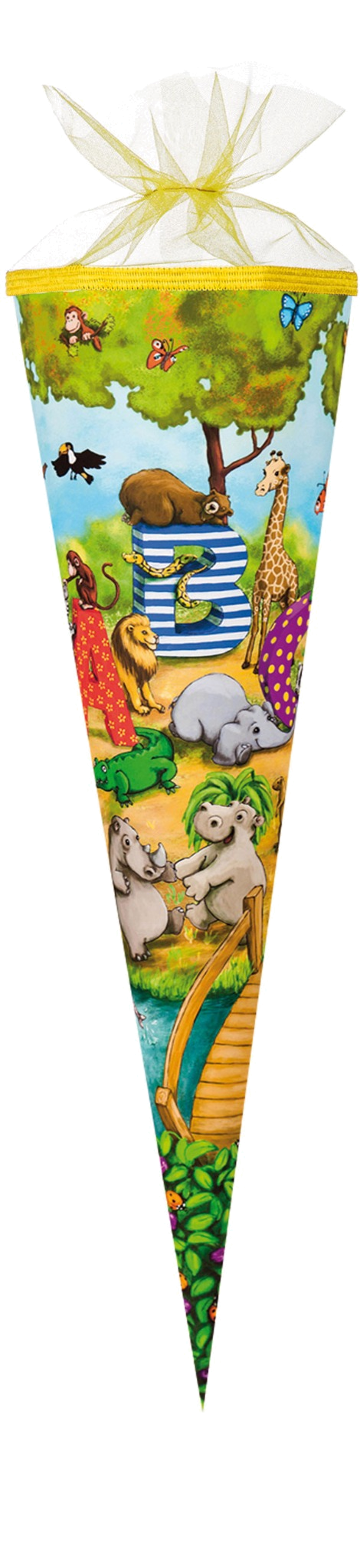 Schultüte Tier ABC