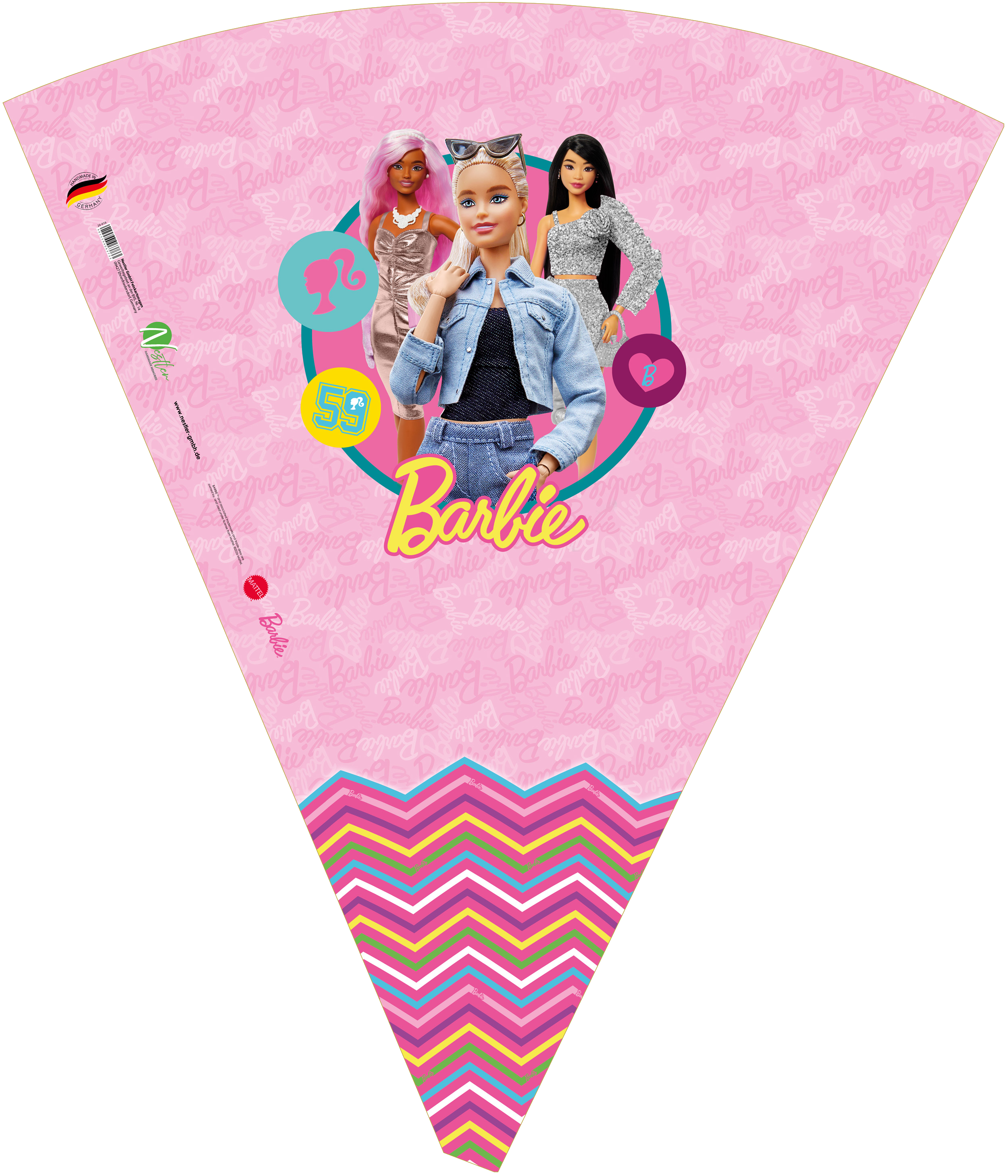 Schultüte Barbie - Casual Chic