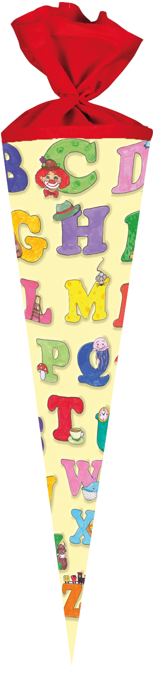 Schultüte ABC Alphabet