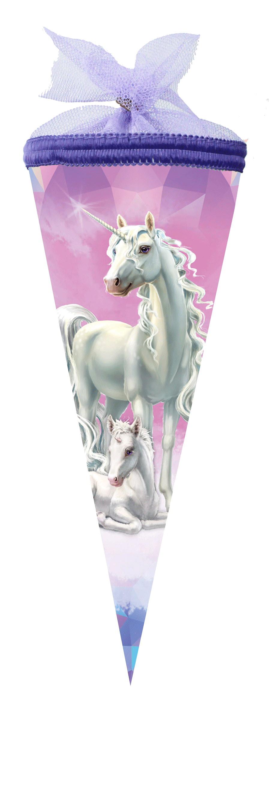 Schultüte Einhorn Märchenwald