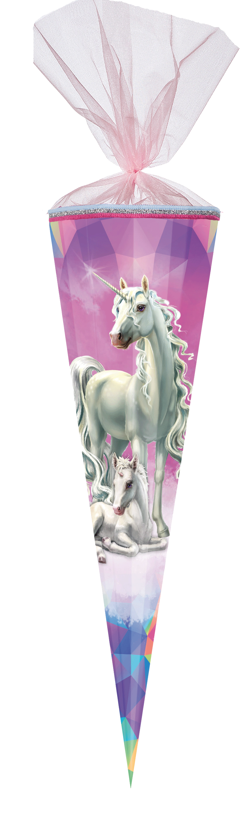 Schultüte Einhorn Märchenwald