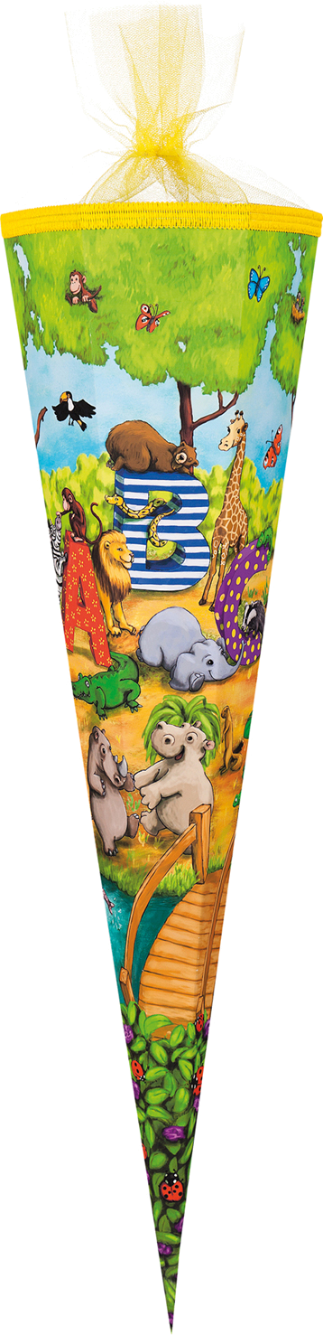 Schultüte Tier ABC