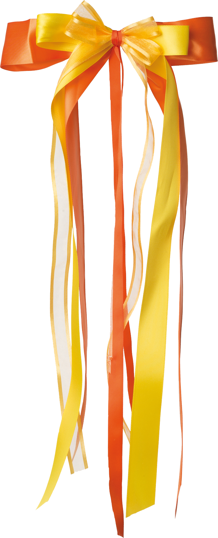 Schultütenschleife gelb/orange