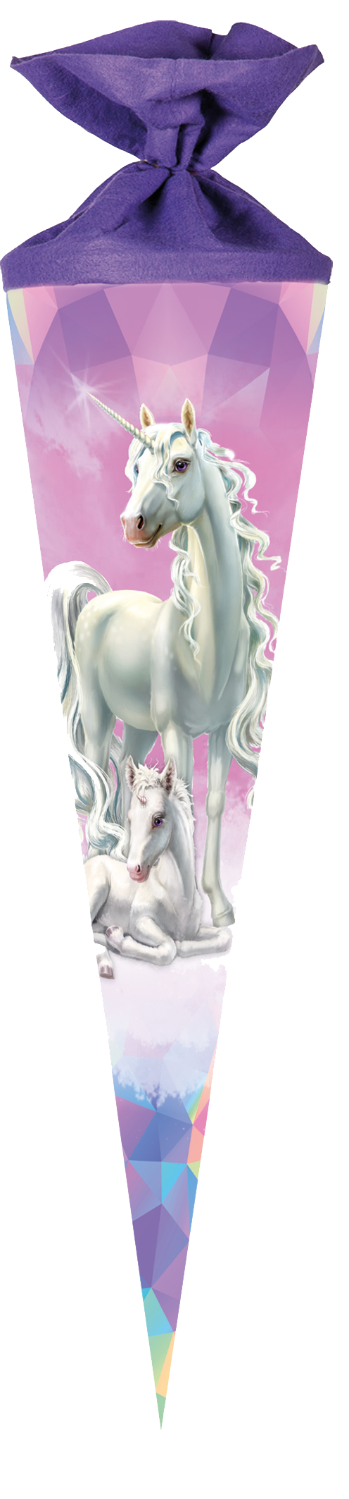Schultüte Einhorn Märchenwald