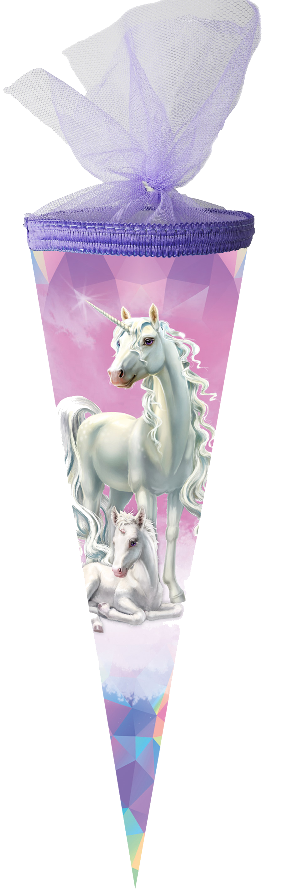 Schultüte Einhorn Märchenwald