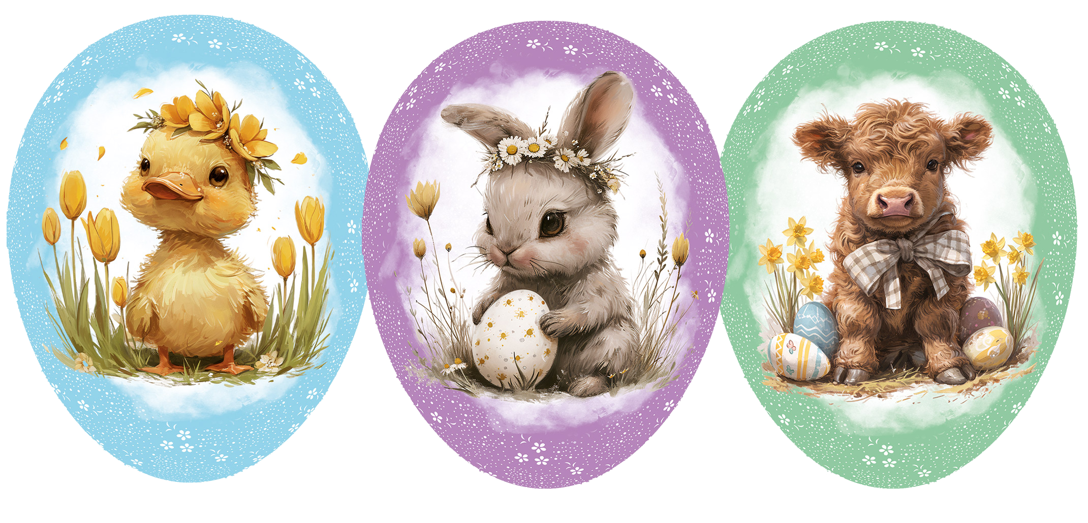 Kleine Osterfreunde - 3er Set