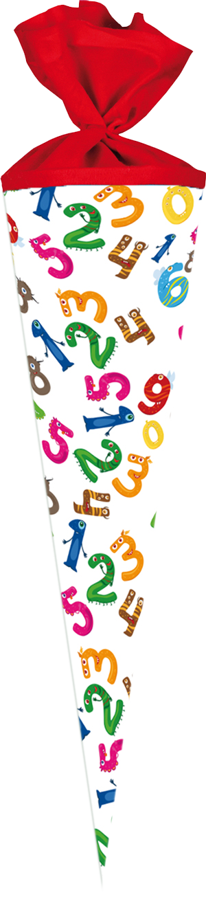 Schultüte Zahlenmonster