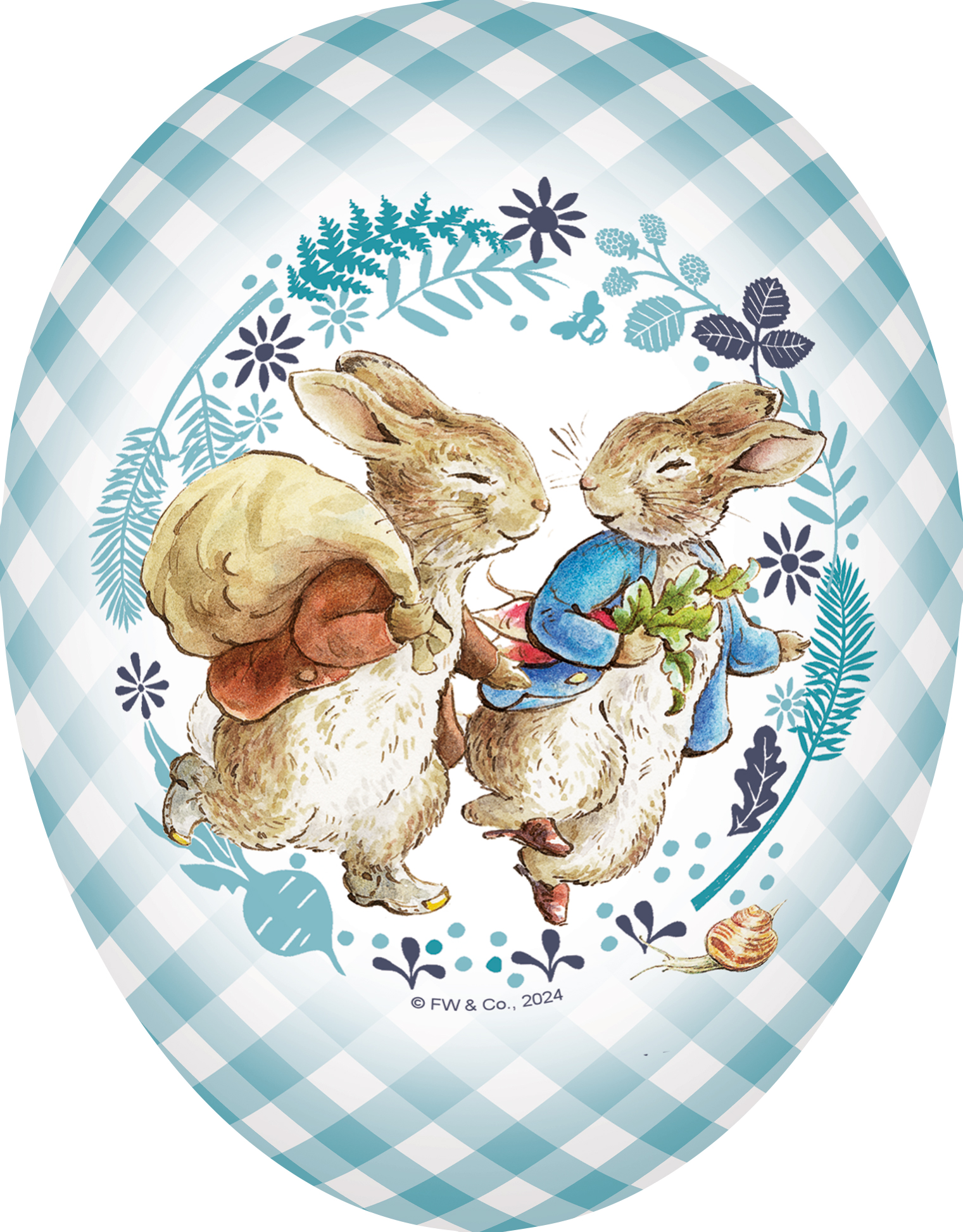 Ostereier Peter Rabbit & Friends - 3er Set