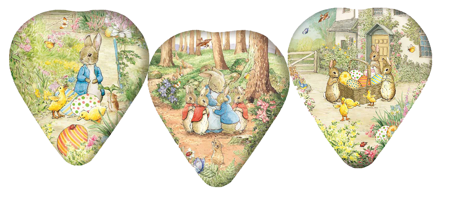 Geschenkherz Beatrix Potter - 12 cm