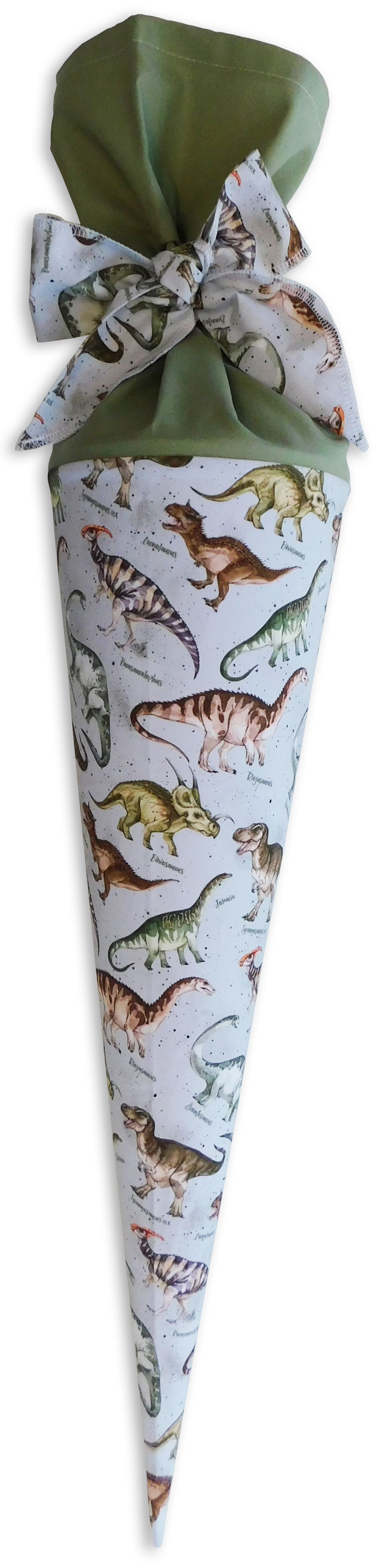 Stoffschultüte Dino