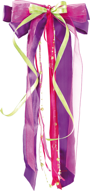 Schleife lila/pink