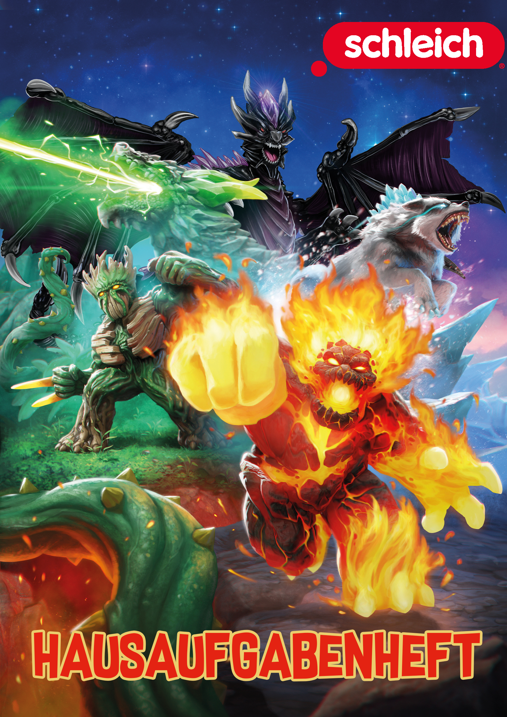Hausaufgabenheft Schleich - Eldrador Creatures 2