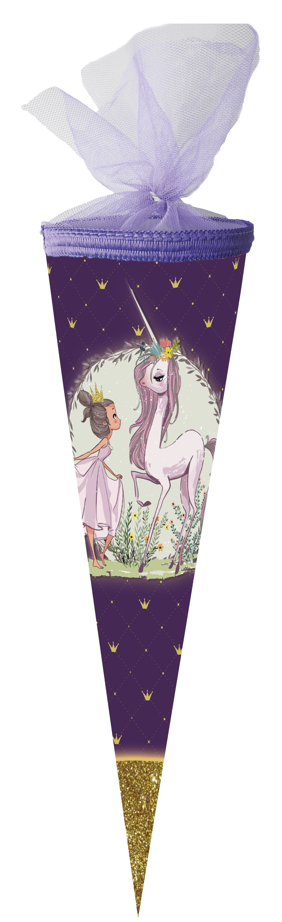 Schultüte Einhorn - Prinzessin