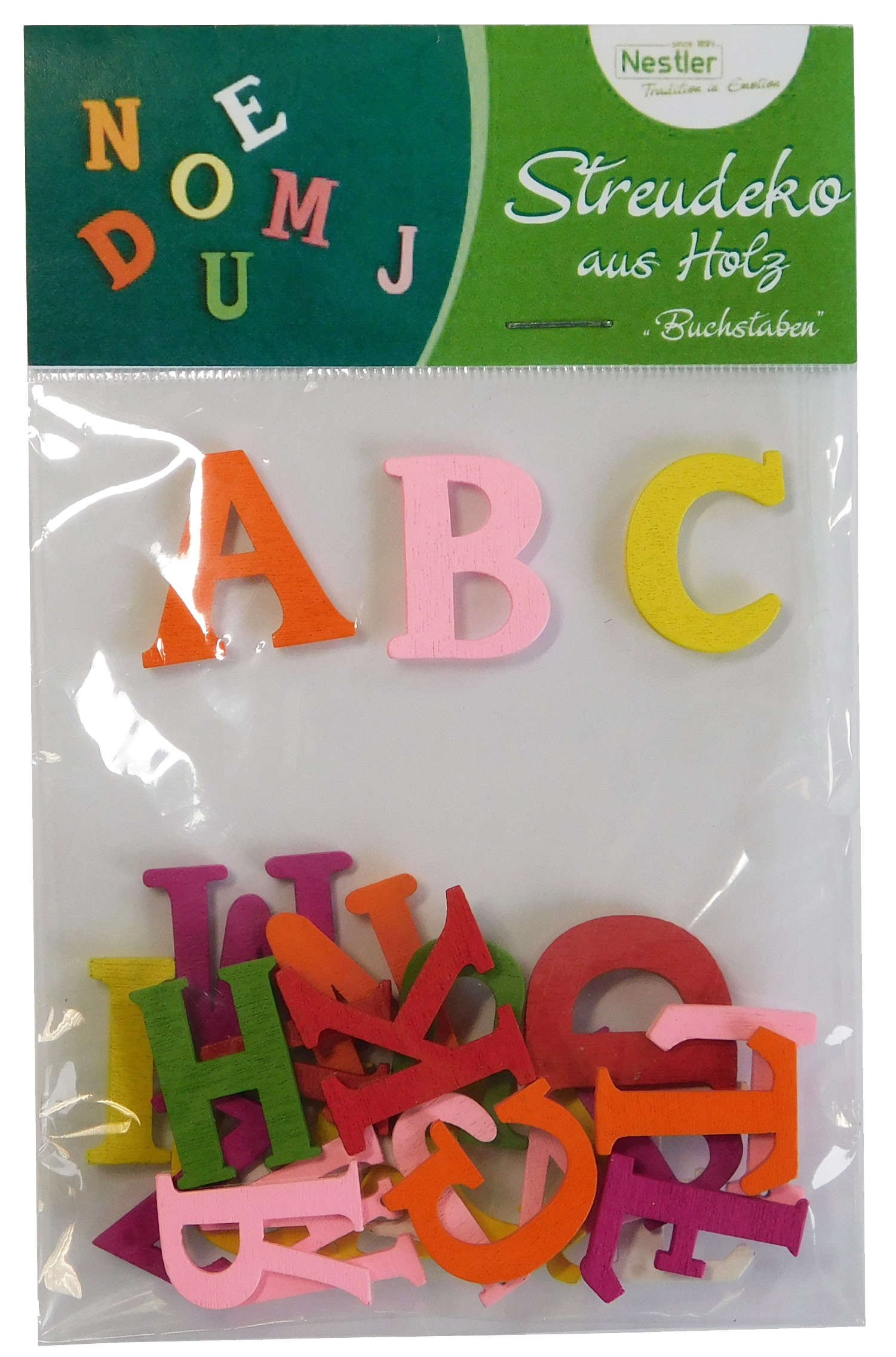 Streudeko - Buchstaben