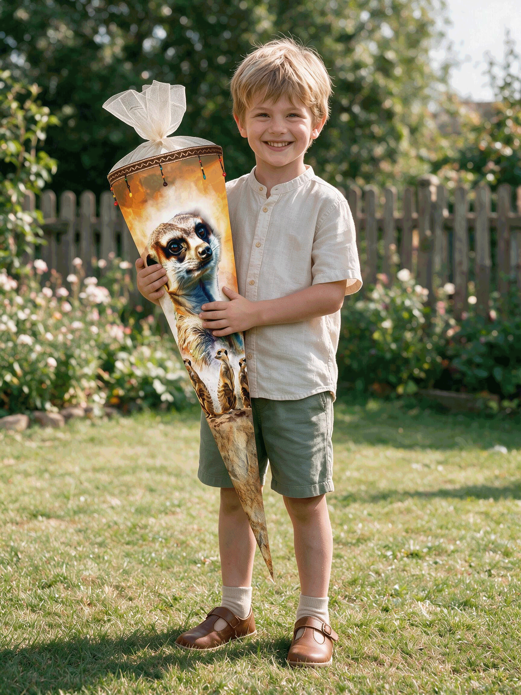 Schultüte Erdmännchen