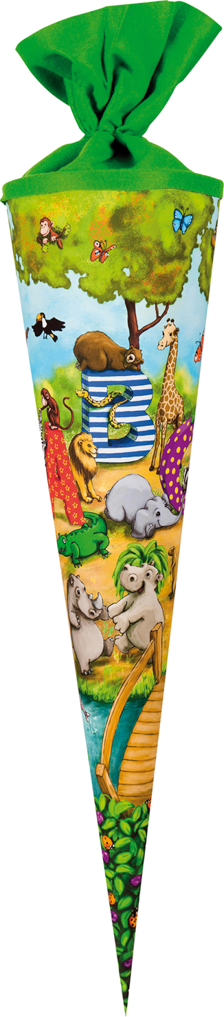Schultüte Tier ABC