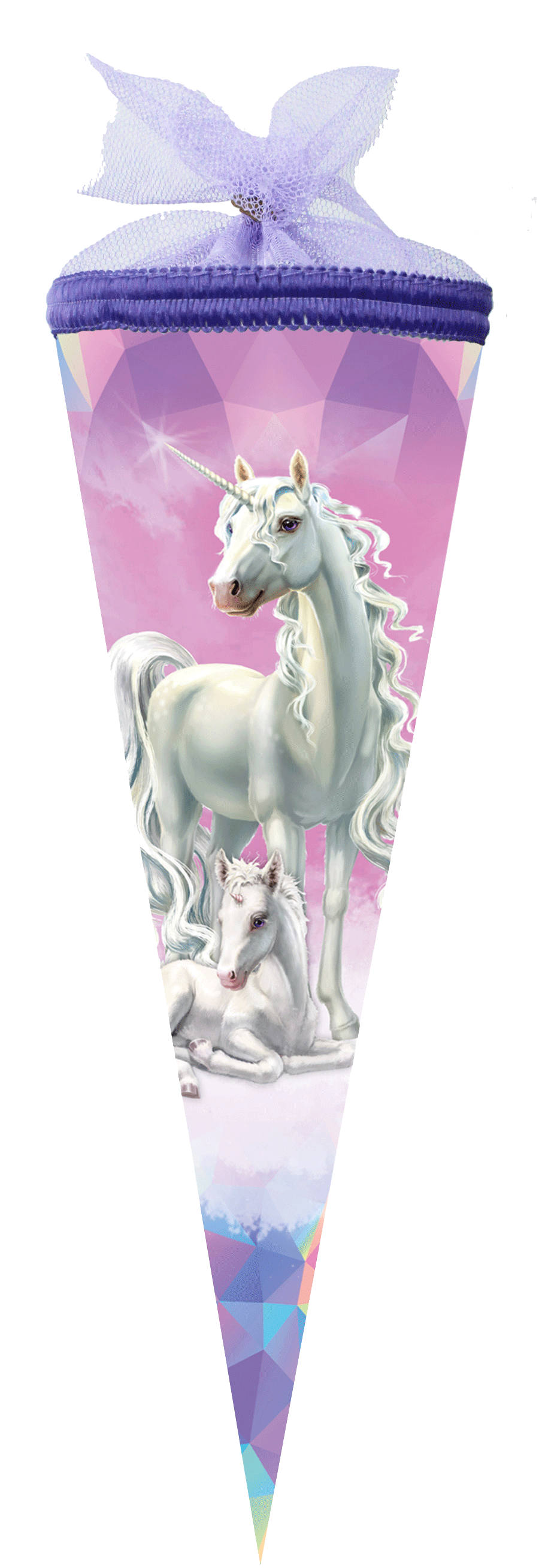 Schultüte Einhorn Märchenwald
