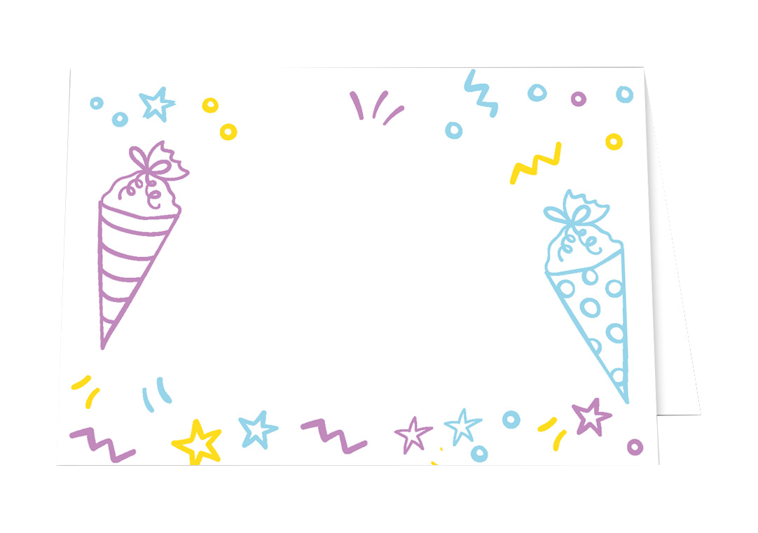 Tischkärtchen Zuckertüten