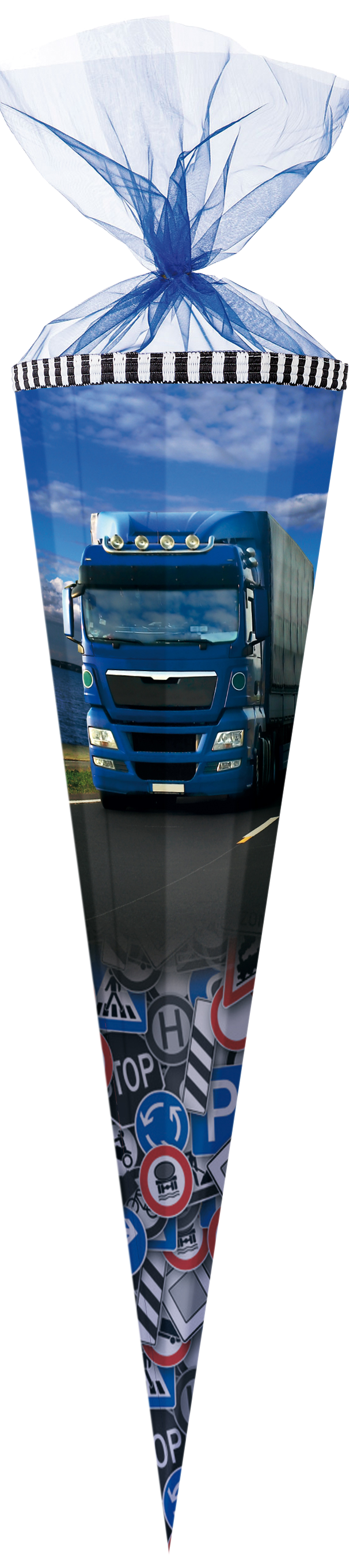 Schultüte Trucks on the Road mit LED