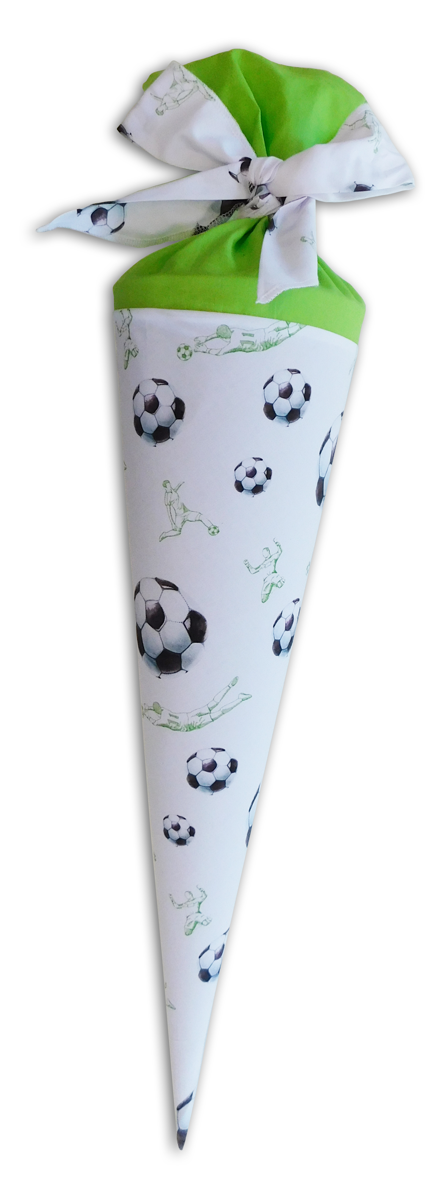 Stoffschultüte Fußball