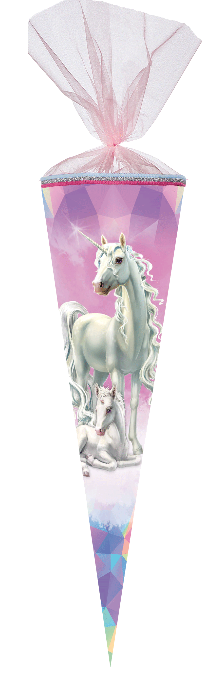 Schultüte Einhorn Märchenwald