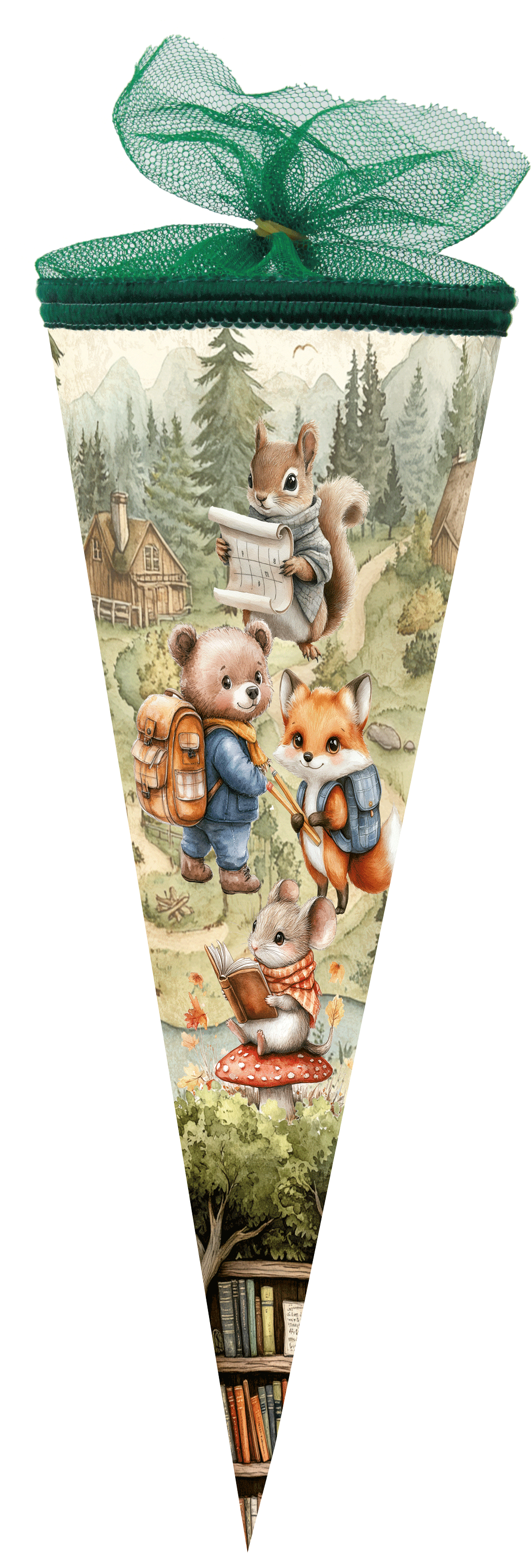Schultüte Tierischer Schulstart